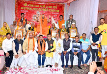 71 वें महारूद्र यज्ञ में पधारे भानपुरा पीठाधीश्वर स्वामी ज्ञानानंदजी