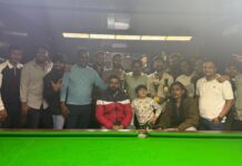 जिला स्तरीय 6 रेड स्नूकर चैम्पियनशिप सम्पन्न