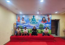 योग शिविर के तृतीय दिवस के अवसर पर CSP सत्येंद्र घनघोरिया जी ने किया योग