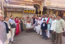 मीसाबंदी स्व. श्री प्रेमजी उपाध्याय की द्वितीय पुण्य स्मृति पर दो दिवसीय सेवा कार्यों का आयोजन