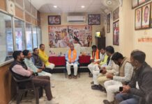 ग्रामीण क्षेत्र मे एस.आई.आर. का कार्य गंभीरता से करे कार्यकर्ता:- संभाग प्रभारी सुरेश आर्य