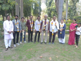 श्रीनगर राजपूत समाज के नवनिर्वाचित पदाधिकारियों का सम्मान किया गया