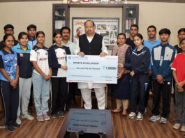 खेल से जीवन का सर्वांगीण विकास होता है – चेतन्य काश्यप