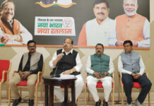 विकसित मध्य प्रदेश के संकल्प के साथ सर्व वर्ग का कल्याण करने वाला है प्रदेश का बजट -कैबिनेट मंत्री चेतन्य काश्यप